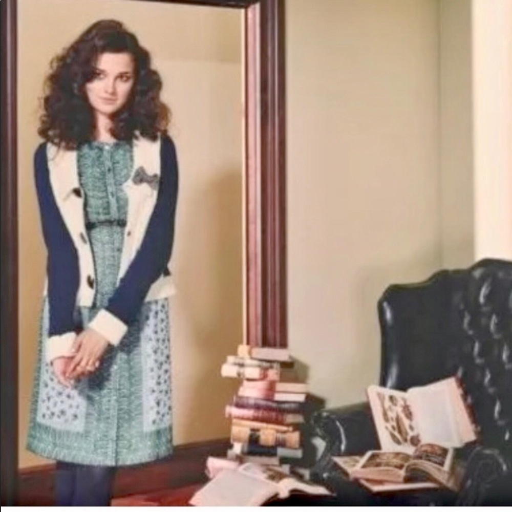 Anna Sui Anthropologie Silk Dress